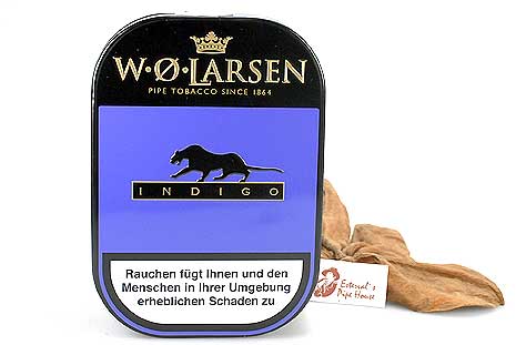 W.Ø. Larsen Indigo Pipe tobacco 100g Tin